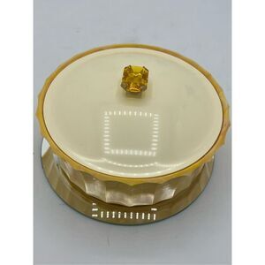 1960s Avon powfer container, Topaz beauty .stunning Vintage Condition. Must Have